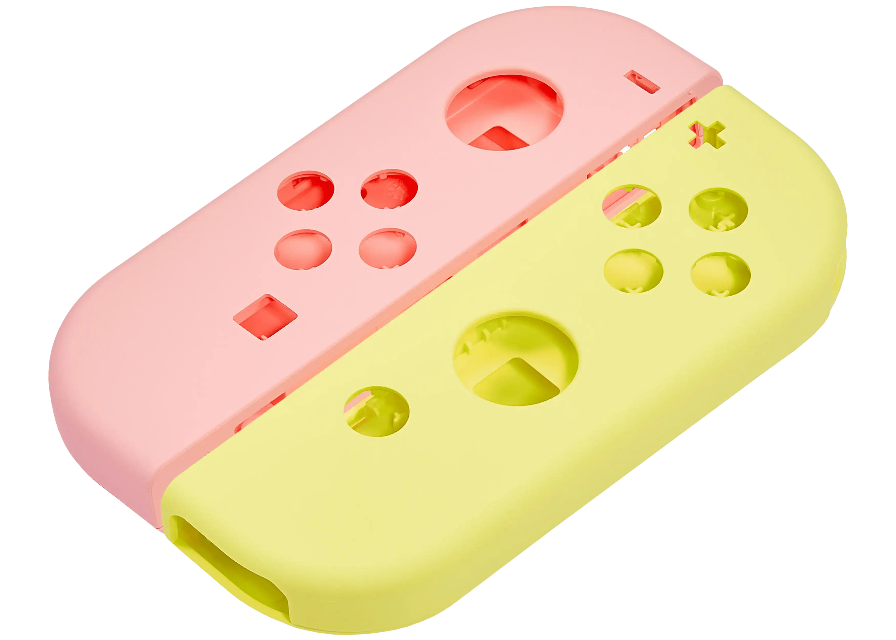 Housing for Nintendo Switch Joy Con Controller (Pink / Yellow)