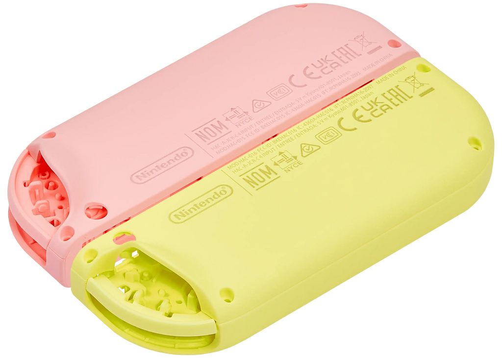 Housing for Nintendo Switch Joy Con Controller (Pink / Yellow)