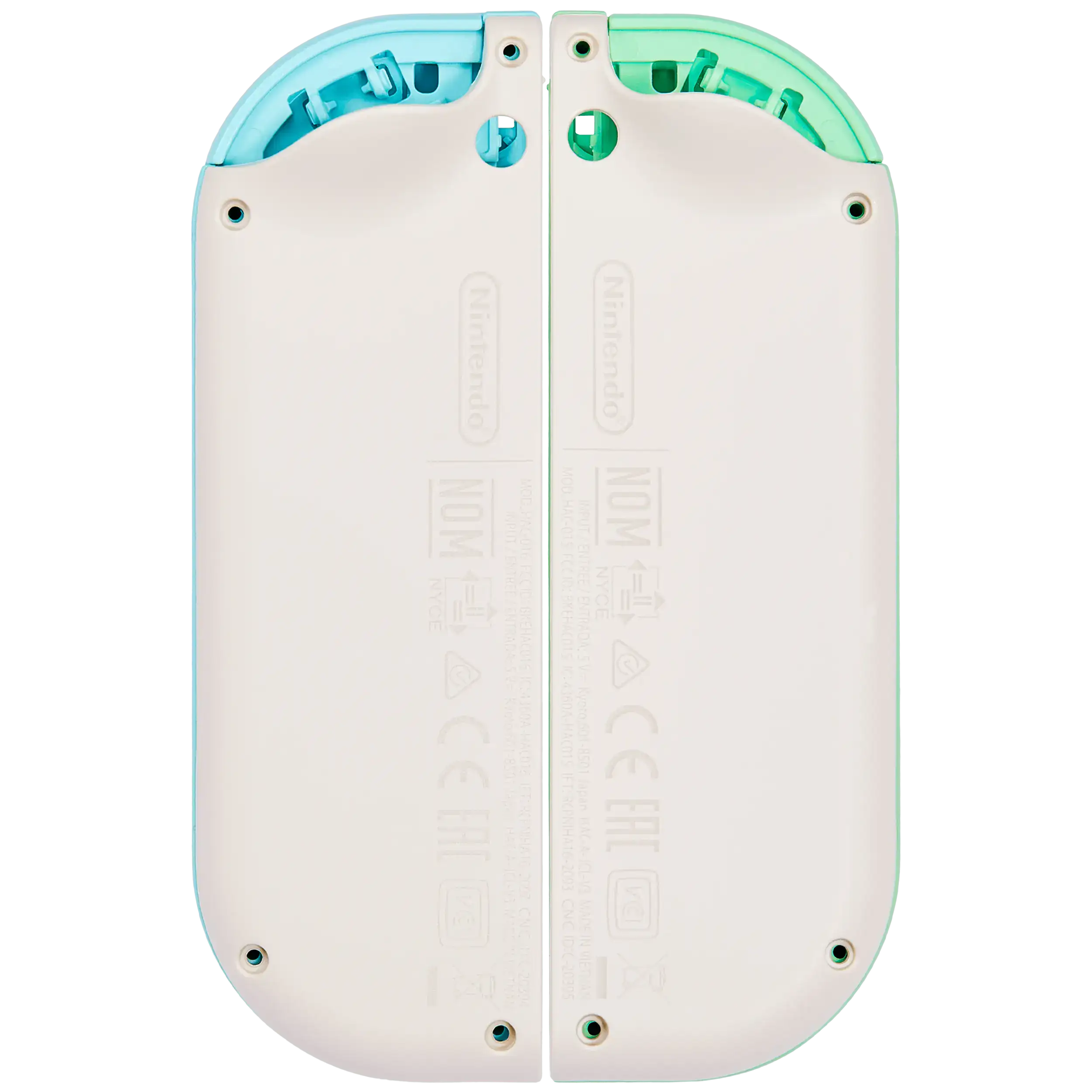 Housing Shell for Nintendo Switch Joy-Con Controllers (Green / Blue)