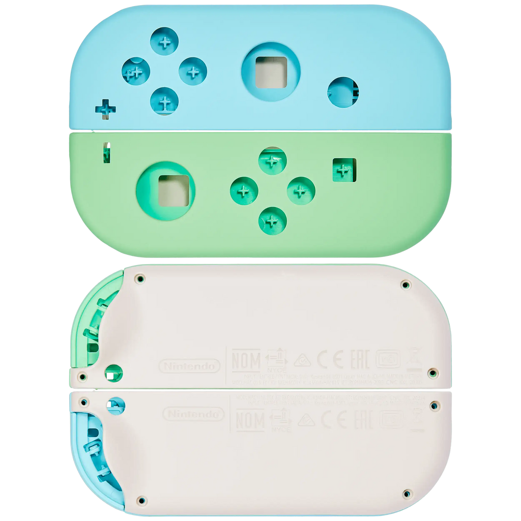 Housing Shell for Nintendo Switch Joy-Con Controllers (Green / Blue)