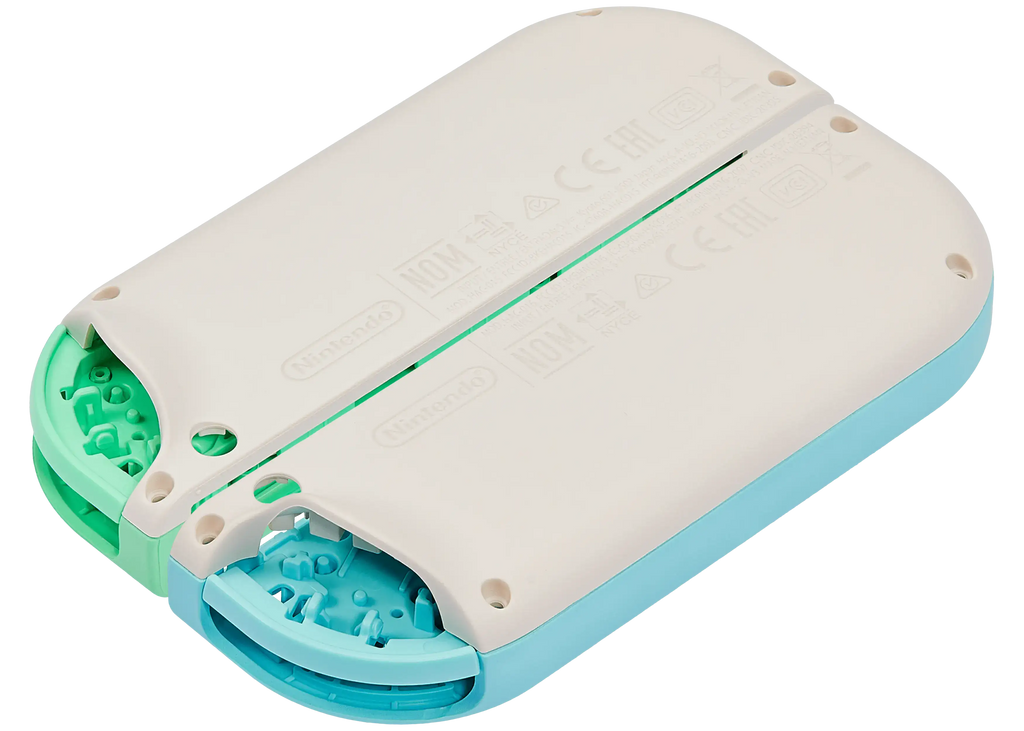 Housing Shell for Nintendo Switch Joy-Con Controllers (Green / Blue)