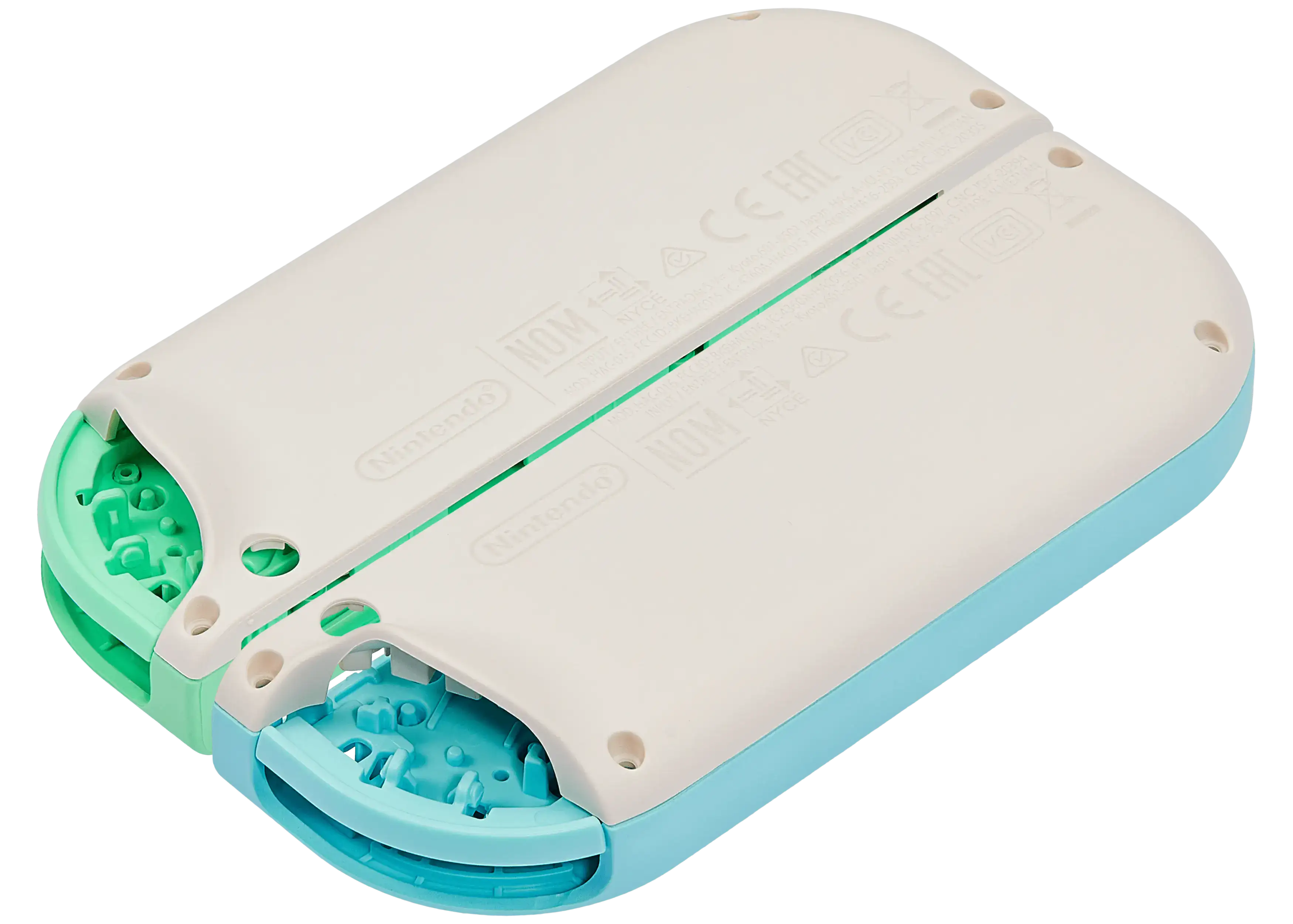Housing Shell for Nintendo Switch Joy-Con Controllers (Green / Blue)