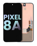 OLED-Display ohne Rahmen mit Fingerabdrucksensor für Google Pixel 8a OEM