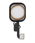 Home Button mit Flex für iPhone 6 / 6 Plus (Gold)