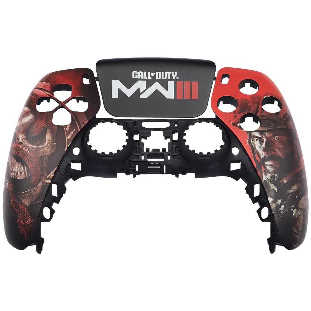 Top Faceplate for PlayStation 5 (Call of Duty 3 / Red)