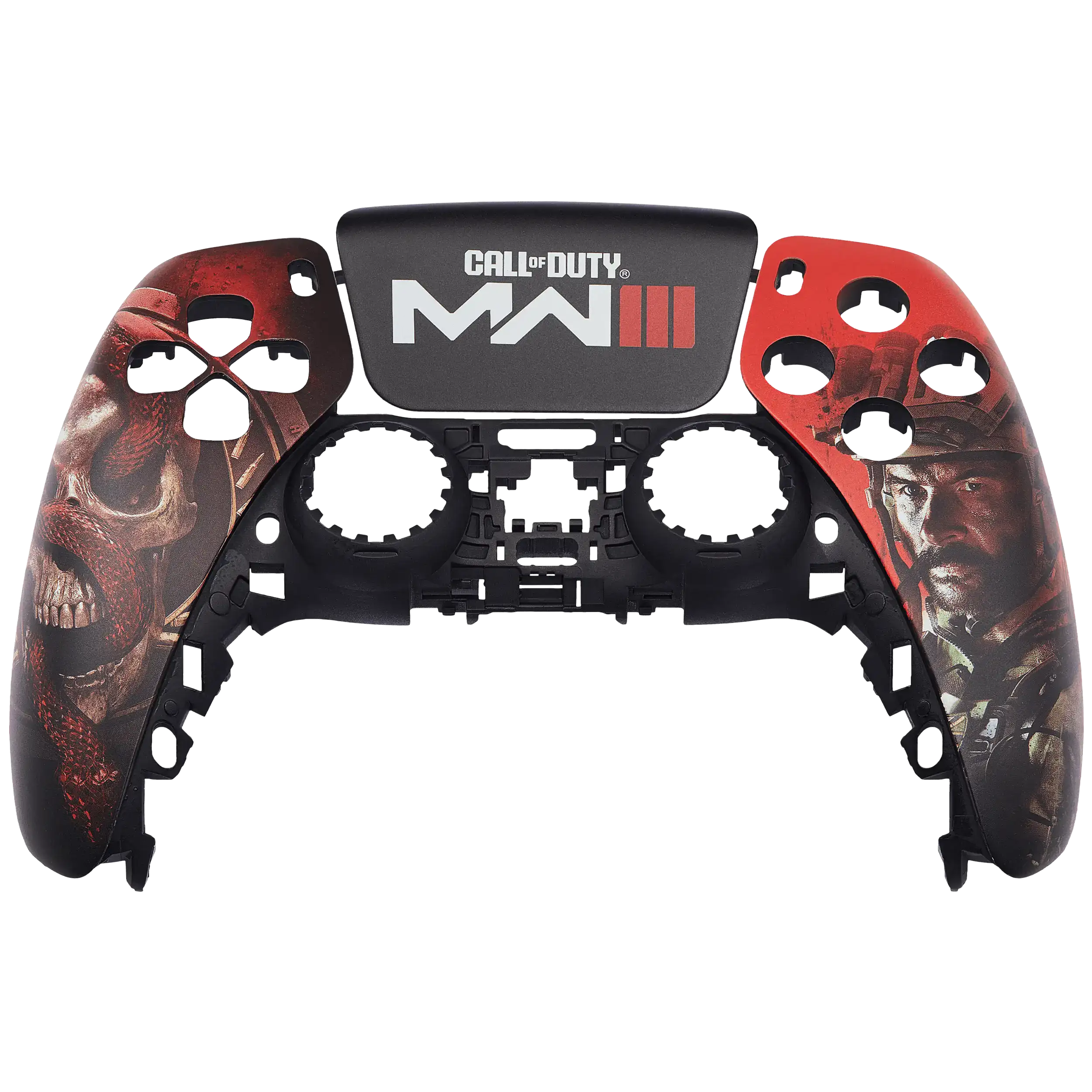Top Faceplate for PlayStation 5 (Call of Duty 3 / Red)