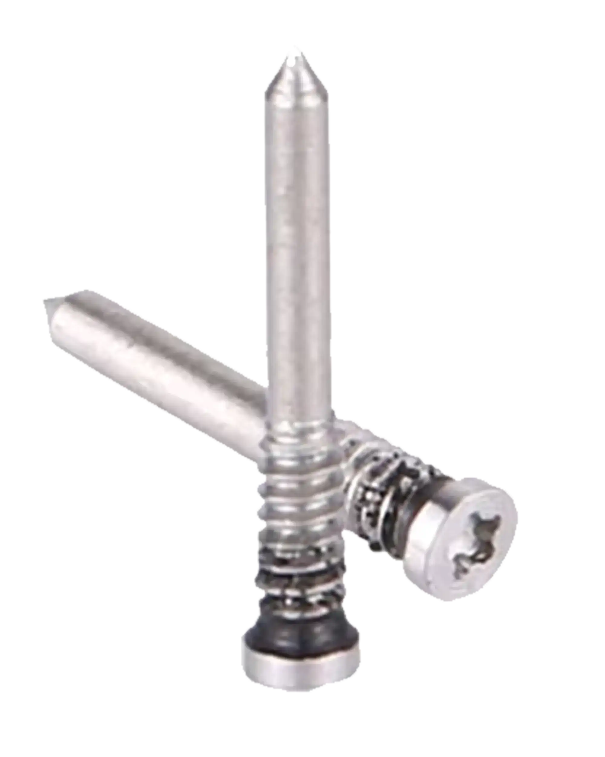 Bottom Security Screws for iPhone 12 Pro Max (Service Pack) (Silver)