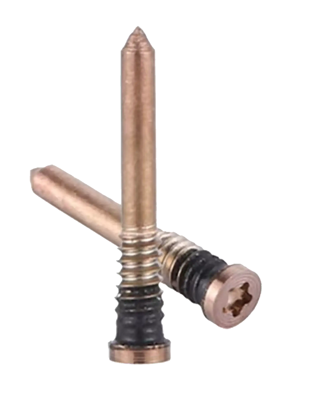 Bottom Security Screws for iPhone 12 Pro Max (Service Pack) (Gold)