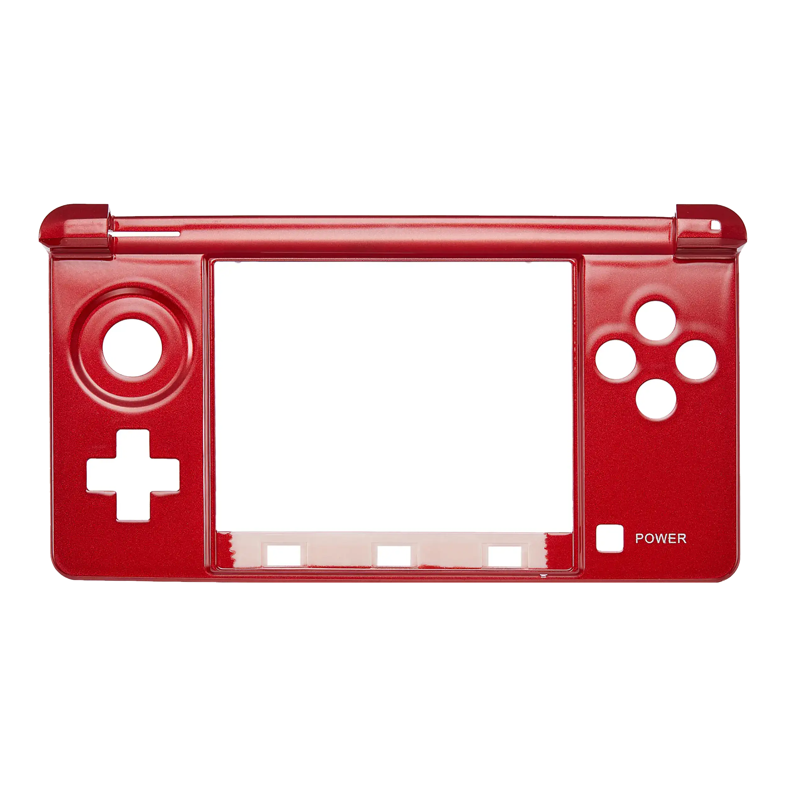 Midframe/Rahmen für Nintendo 3DS (Rot)