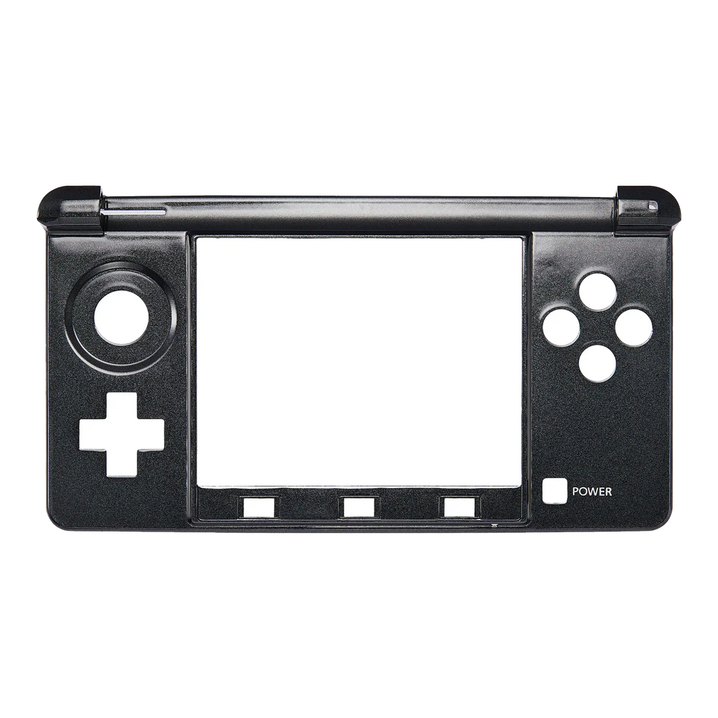Mittelrahmen-Gehäuse für Nintendo 3DS (Schwarz)