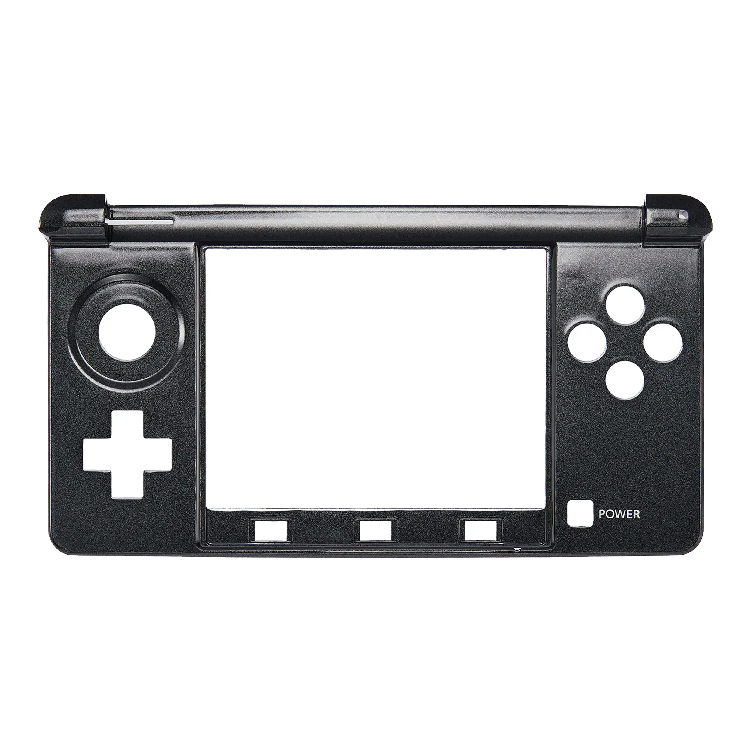 Mittelrahmen-Gehäuse für Nintendo 3DS (Schwarz)
