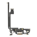 Charging Port Flex Cable for iPhone 12 Pro Max (Used OEM Pull) (Gold)