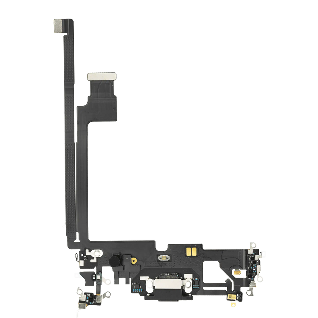 Charging Port Flex Cable for iPhone 12 Pro Max (Used OEM Pulled) (Graphite)