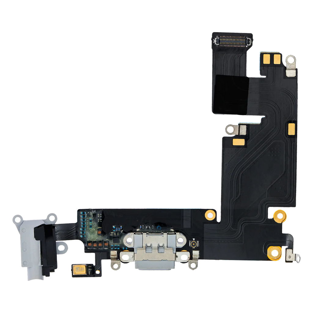 Ladebuchse Flex Kabel für iPhone 6 Plus (Aftermarket) (Silber)