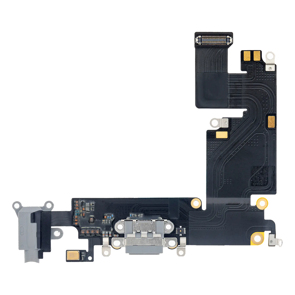 Ladebuchse-Flexkabel für iPhone 6 Plus (Premium) (Space Grau)