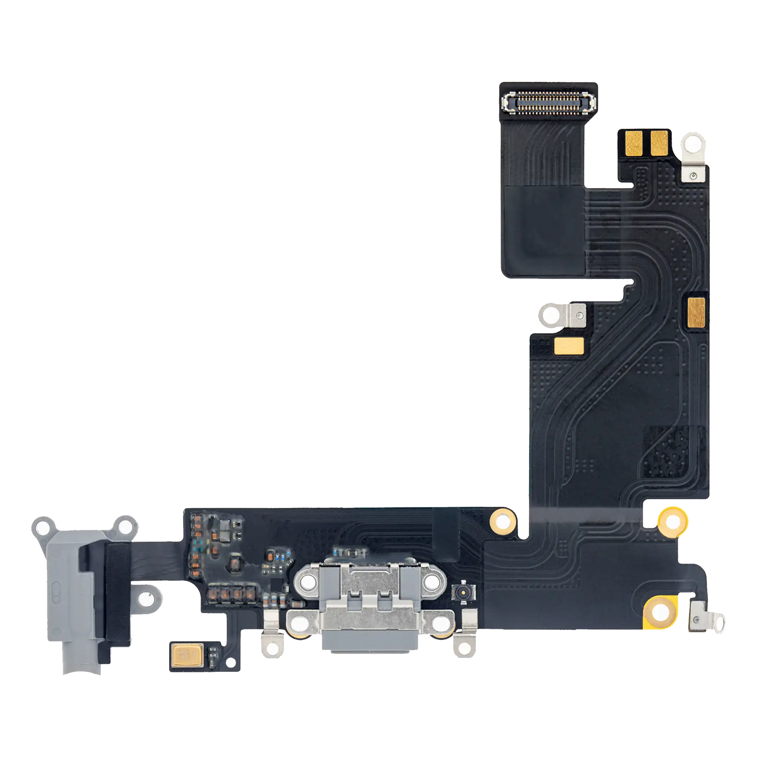 Ladebuchse-Flexkabel für iPhone 6 Plus (Premium) (Space Grau)