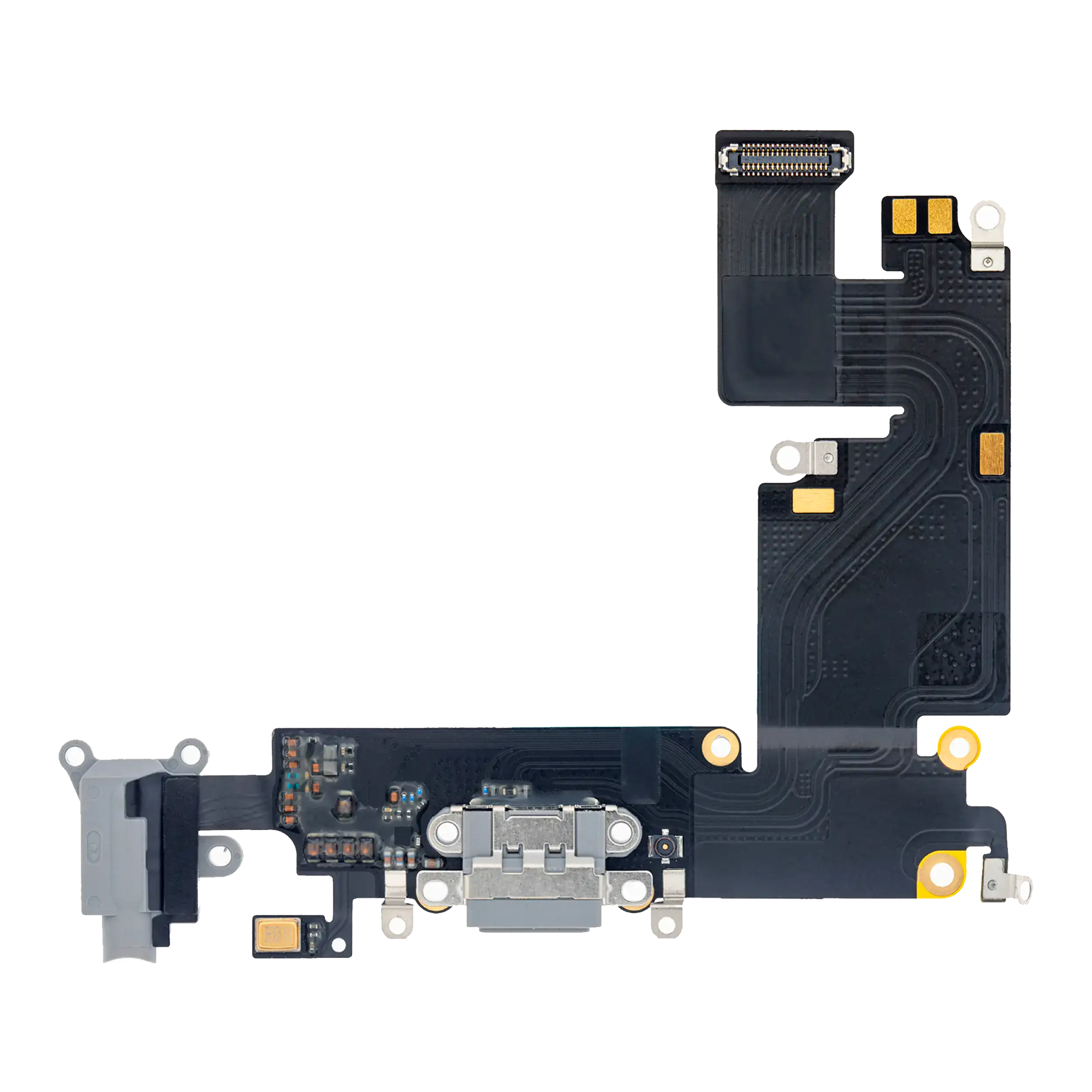 Ladebuchse-Flexkabel für iPhone 6 Plus (Aftermarket) (Space Grau)