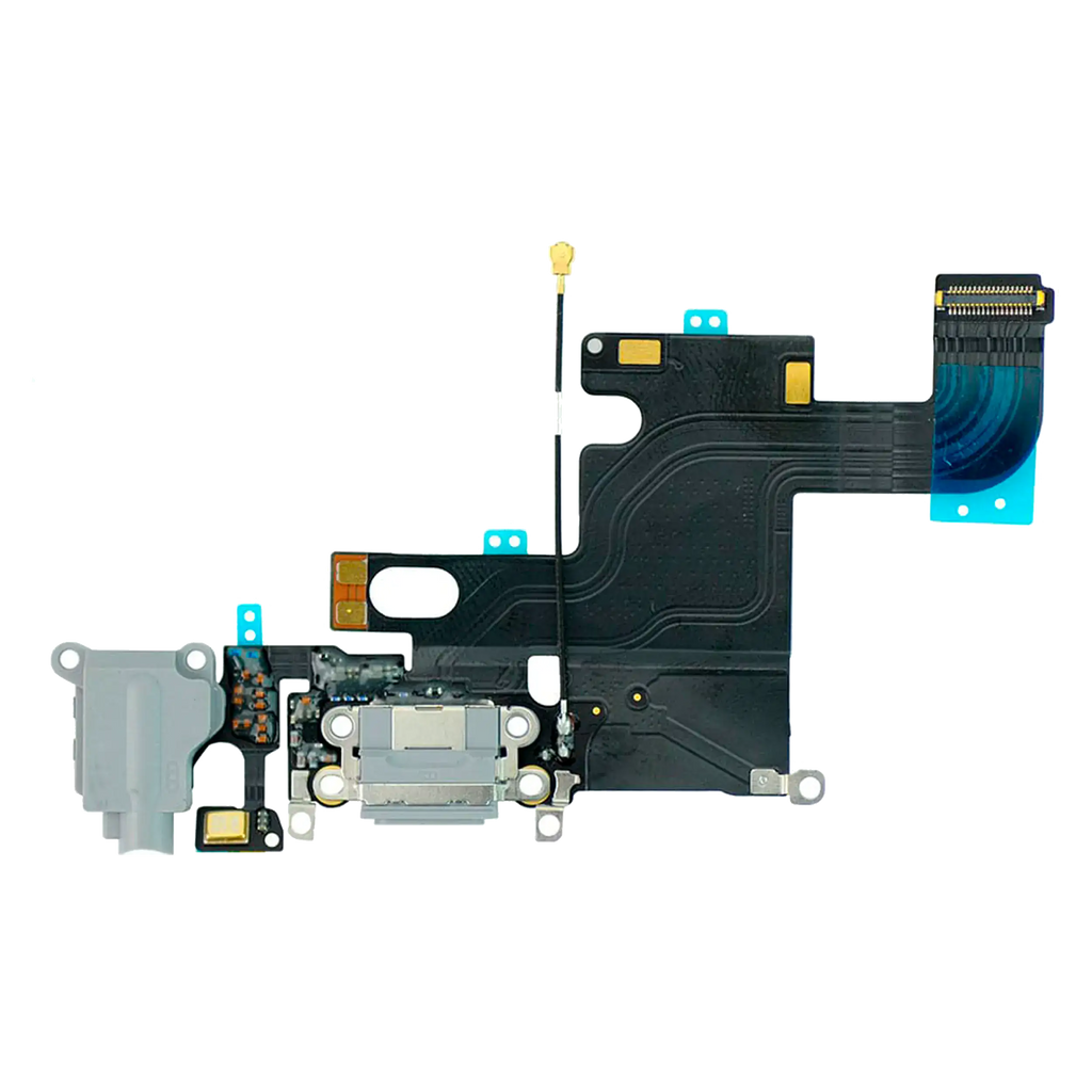 Ladebuchse-Flexkabel für iPhone 6 (Nachrüstteil) (Silber)