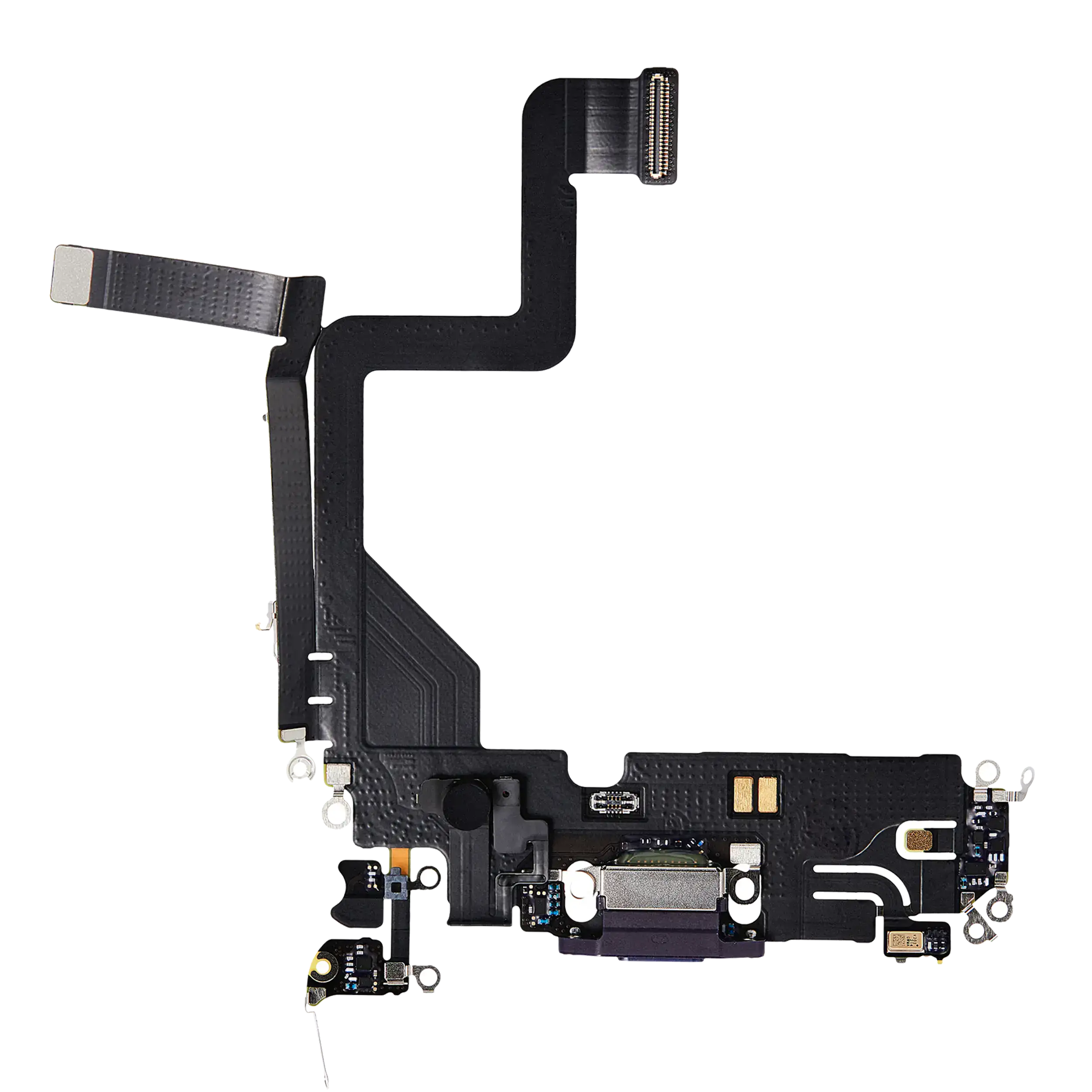 Charging Port Flex Cable for iPhone 14 Pro (Premium) (Deep Purple)