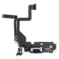 Charging Port Flex Cable for iPhone 14 Pro (Used OEM Pulled) (Deep Purple)