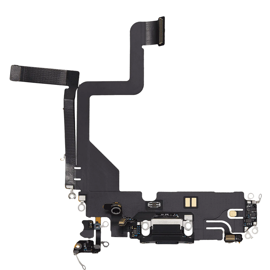 Charging Port Flex Cable for iPhone 14 Pro (Used OEM Pulled) (Deep Purple)