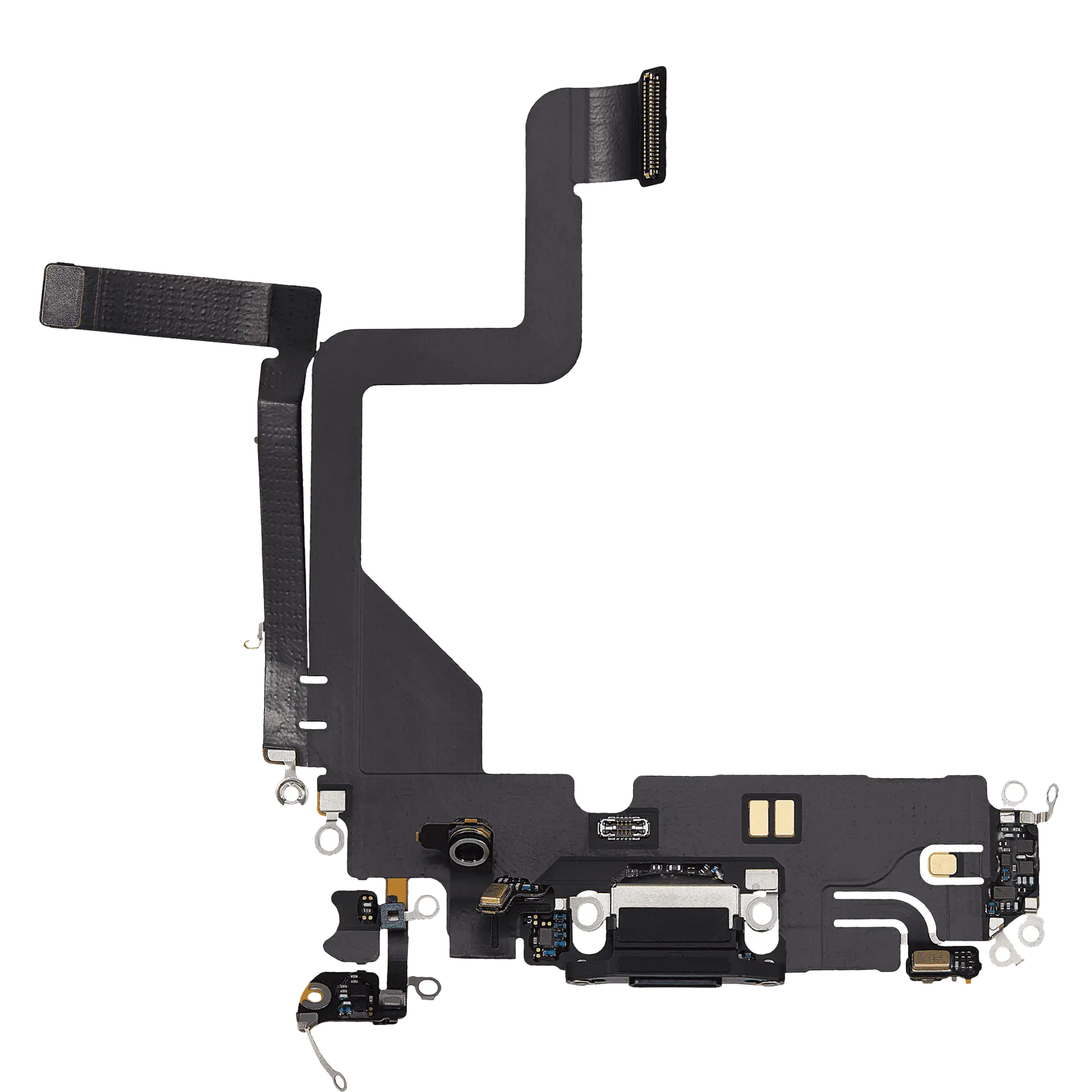 Charging Port Flex Cable for iPhone 14 Pro (Used OEM Pulled) (Deep Purple)