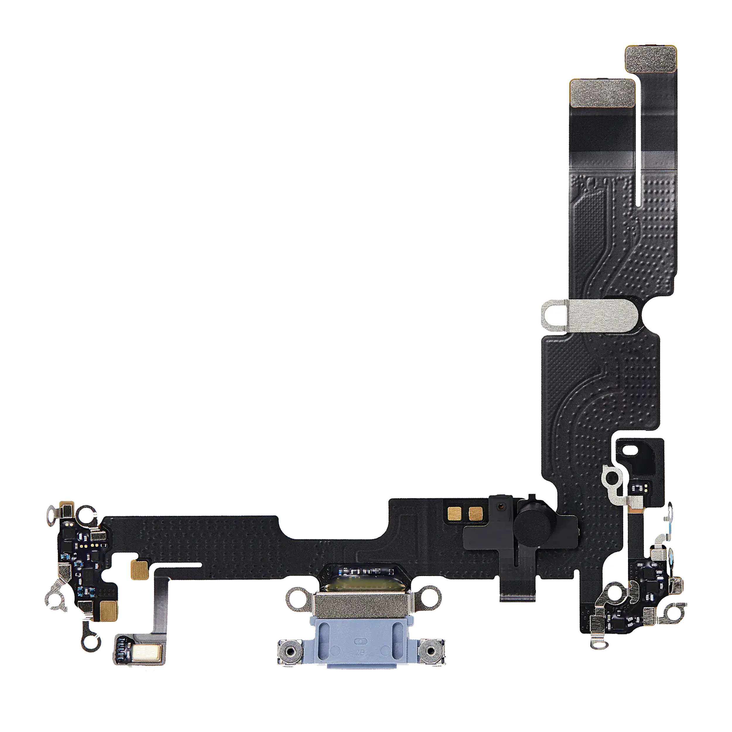 Charging Port Flex Cable for iPhone 14 Plus (Premium) (Blue)