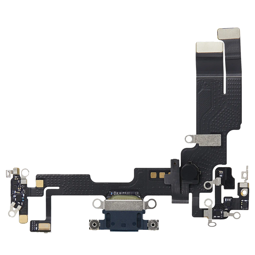 Charging Port Flex Cable for iPhone 14 (Premium) (Midnight)
