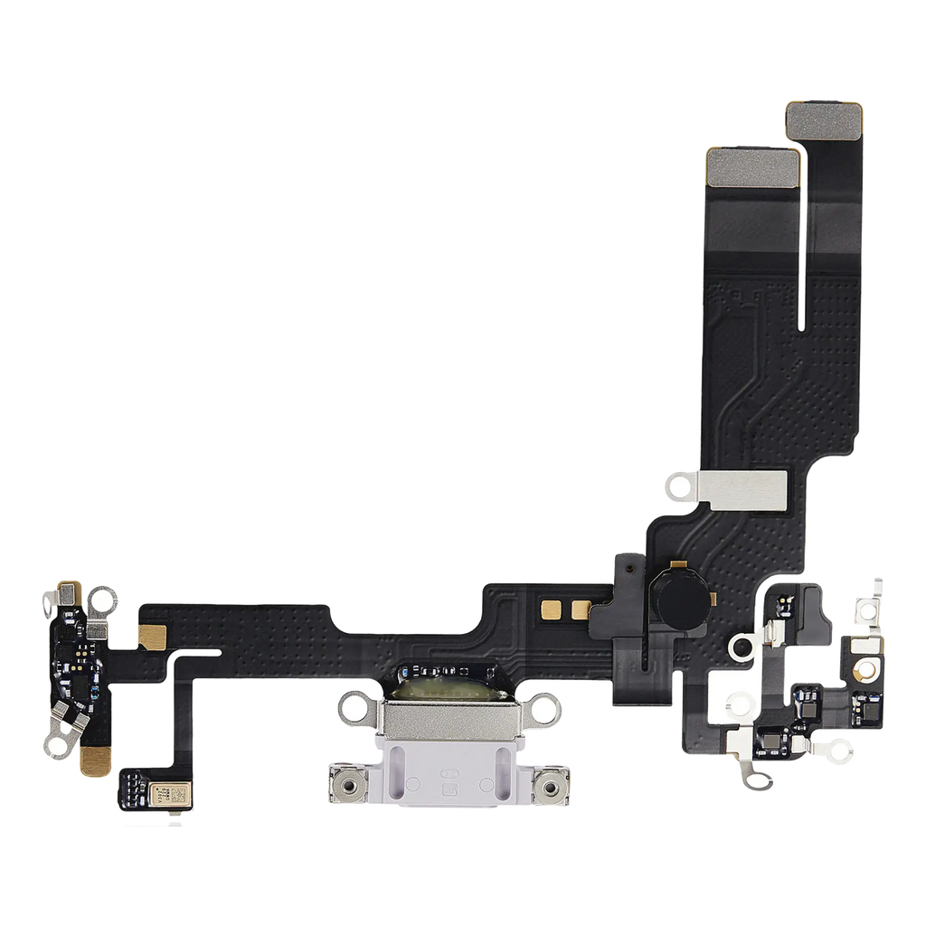 Charging Port Flex Cable for iPhone 14 (Premium) (Purple)