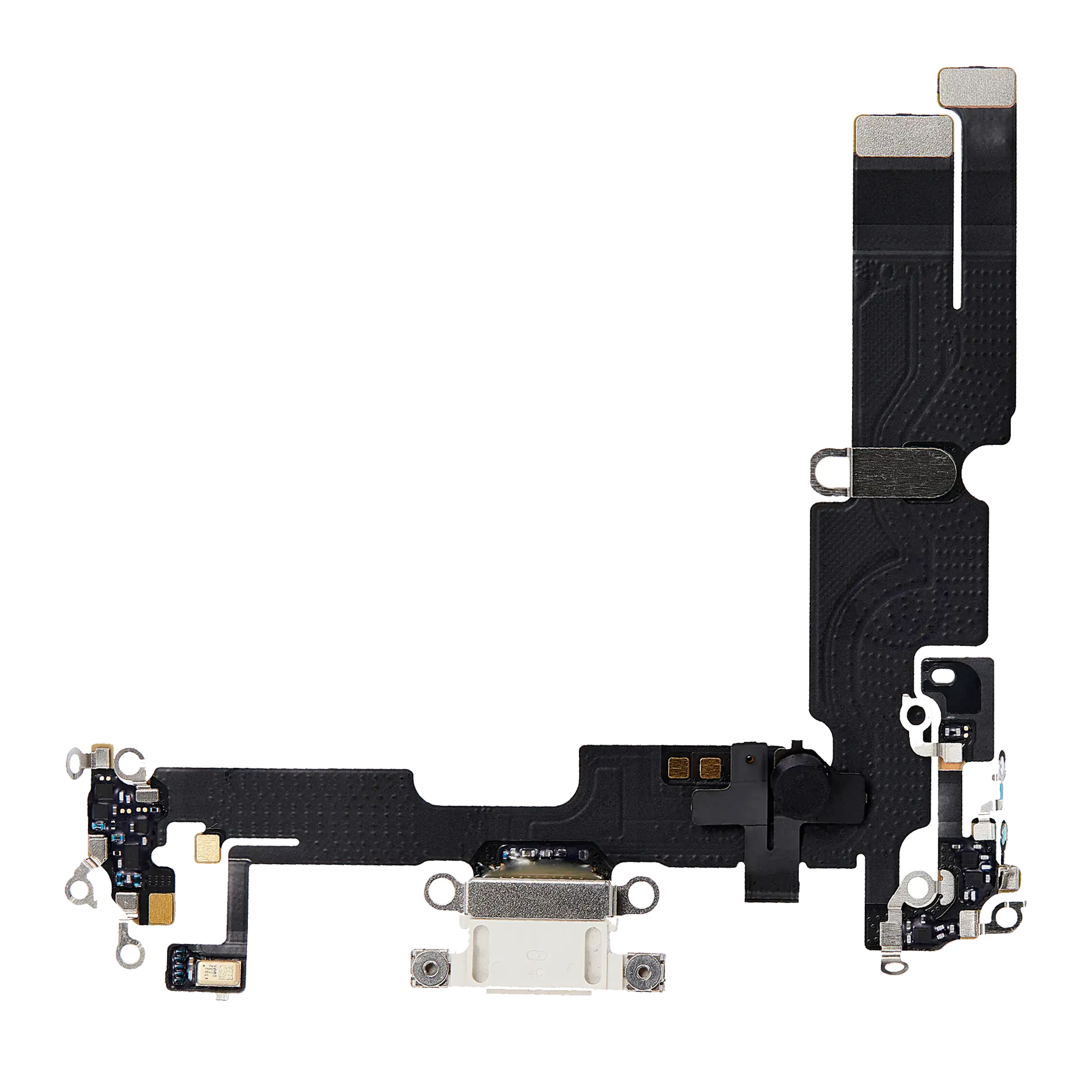 Charging Port Flex Cable for iPhone 14 Plus (Premium) (Starlight)