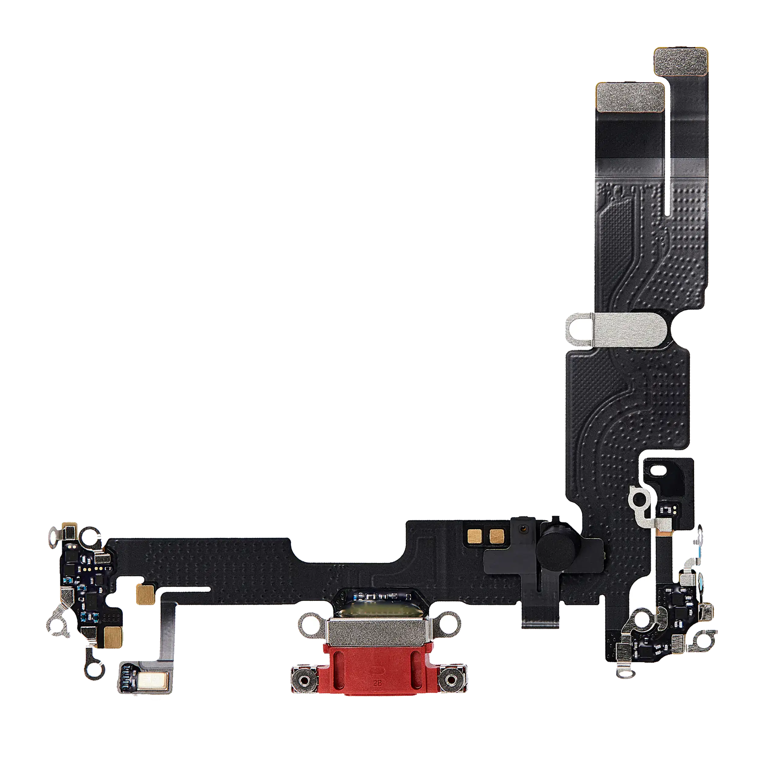 Charging Port Flex Cable for iPhone 14 Plus (Premium) (Red)