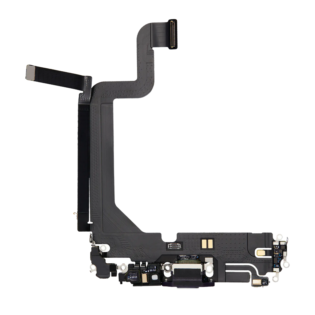Charging Port Flex Cable for iPhone 14 Pro Max (Premium) (Deep Purple)