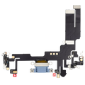 Ladebuchse-Flexkabel für iPhone 14 (Aftermarket Plus) (Blau)