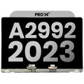 LCD Display for MacBook Pro 14 inch A2992 (2023) – Used OEM Pull, Quality B – Space Black