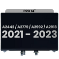 Apple MacBook Pro 14" LCD-Display Space Grau OEM A (A2442/A2779/A2918)
