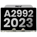 LCD-Display für MacBook Pro 14 Zoll A2992 (2023) gebrauchter OEM-Ausbau, Qualitä