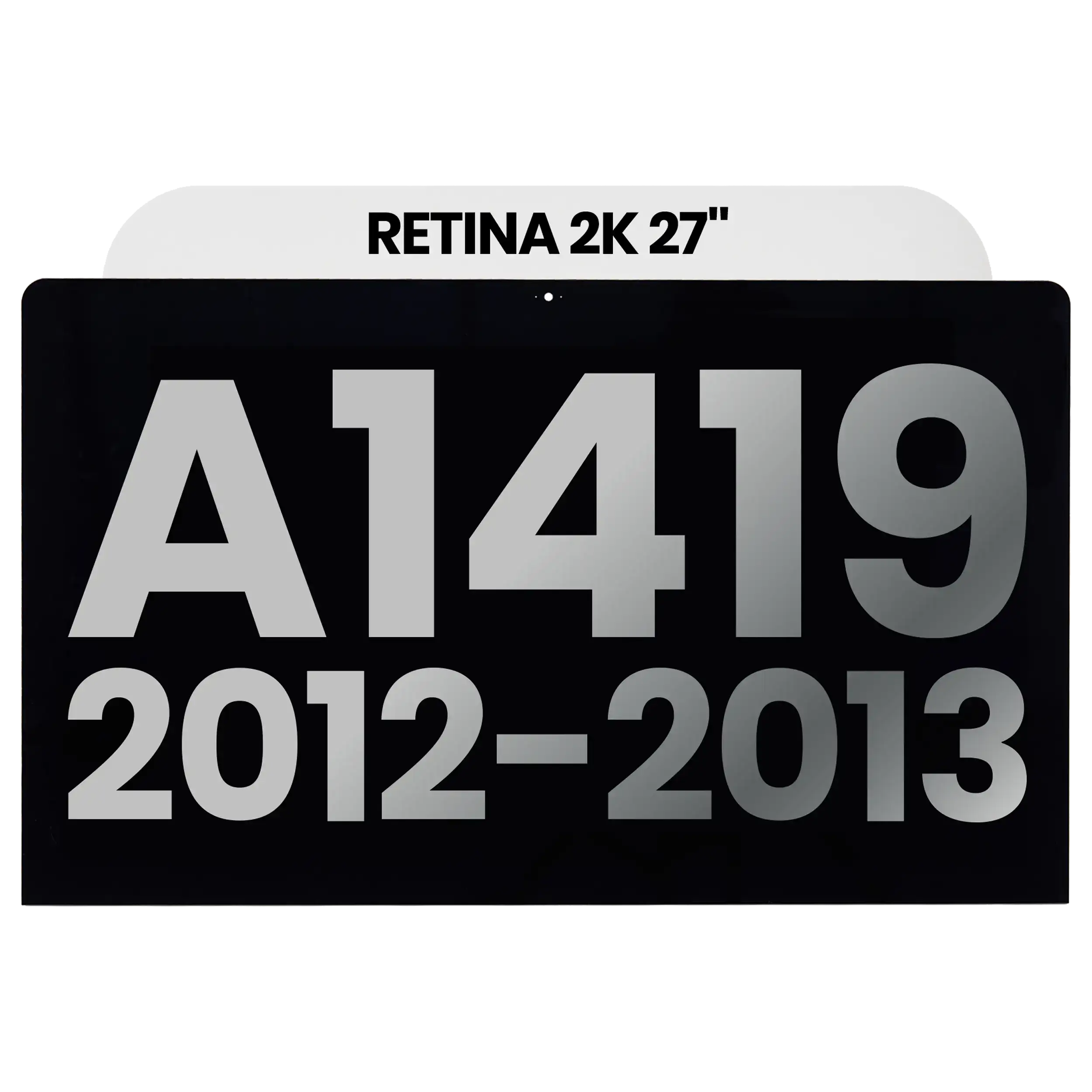 LCD Display for iMac 27" 2K A1419 (2012-2013) (LM270WQ1 SDF1 / F2) (used OEM removal, Grade A)