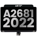 gebrauchter OEM-Ausbau, Qualität A Komplettdisplay MacBook Air 13" A2681 Midnigh
