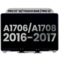 Complete LCD Display Module for MacBook Pro 13" A1706 / A1708 (2016-2017) Used OEM Pull, Grade C Space Gray