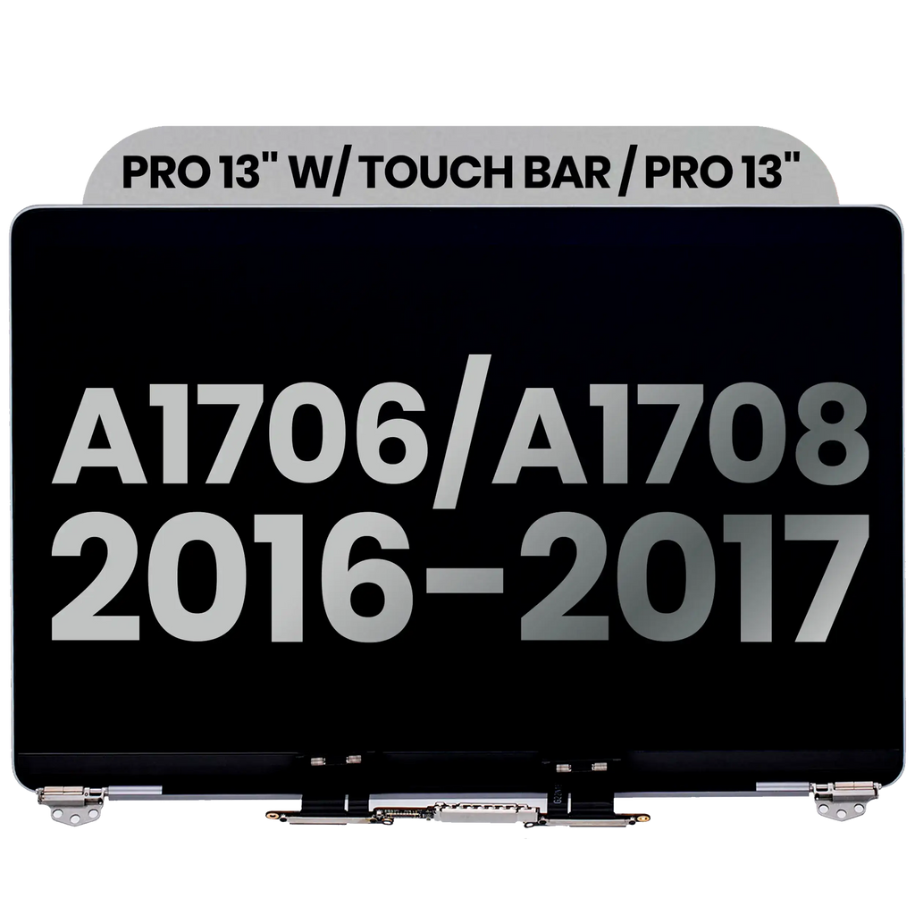 Complete LCD Display Module for MacBook Pro 13" A1706 / A1708 (2016-2017) Used OEM Pull, Grade C Space Gray