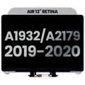 Komplettes LCD-Display für MacBook Air 13" A1932/A2179 OEM Qualität B Space Grau