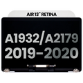 LCD-Display MacBook Air 13" A1932/A2179 gebrauchter OEM-Ausbau, Qualität A Silbe