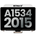 Complete LCD Display for MacBook 12" A1534 (2015) (Used OEM Pull, Grade A) (Silver)