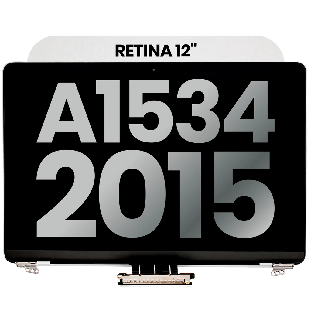 Complete LCD Display for MacBook 12" A1534 (2015) (Used OEM Pull, Grade A) (Silver)