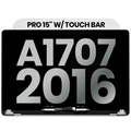 LCD-Display MacBook Pro 15" A1707 OEM Pull B Silber