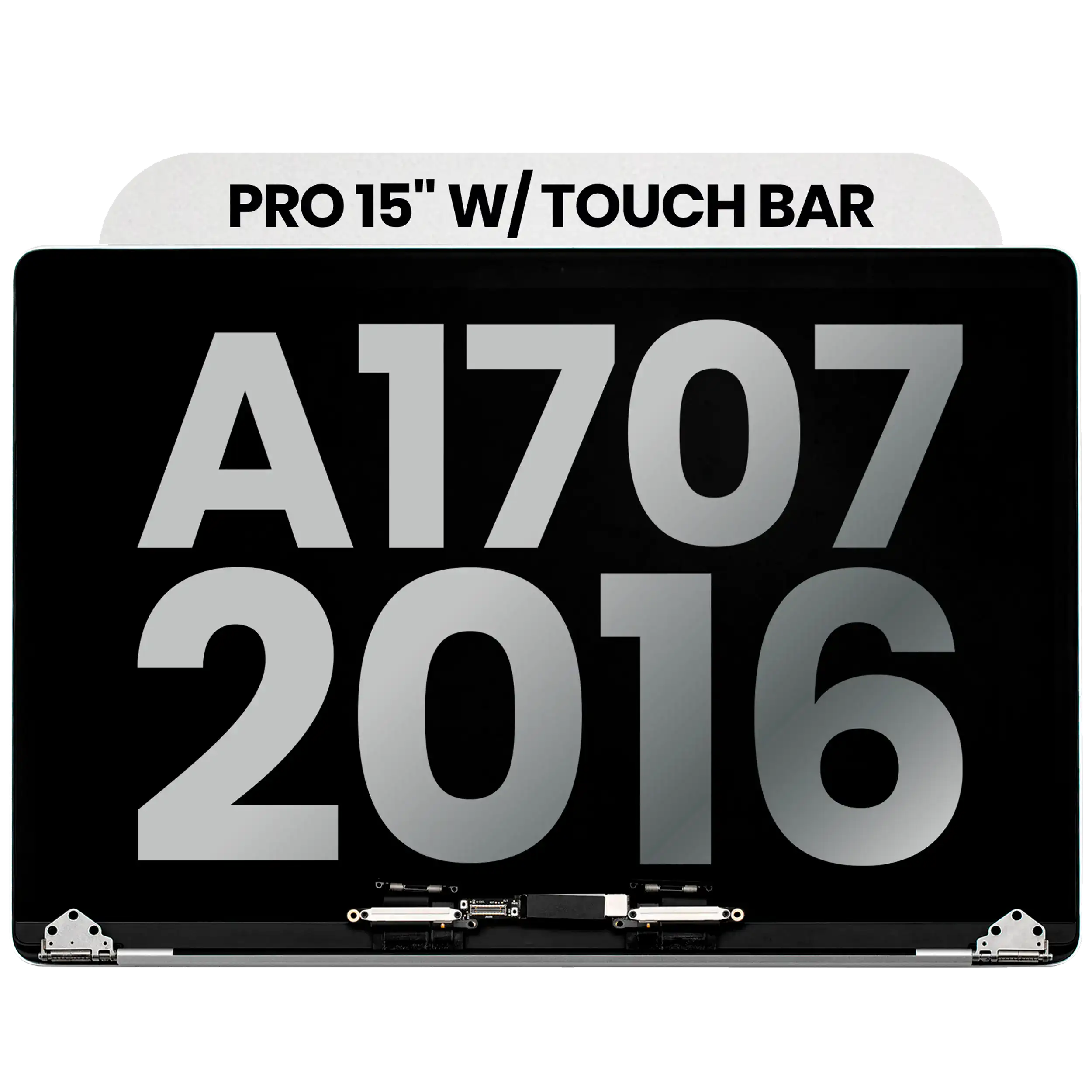 LCD Display for MacBook Pro 15" A1707 (2016) (used OEM pull-out, Grade B) (Silver)
