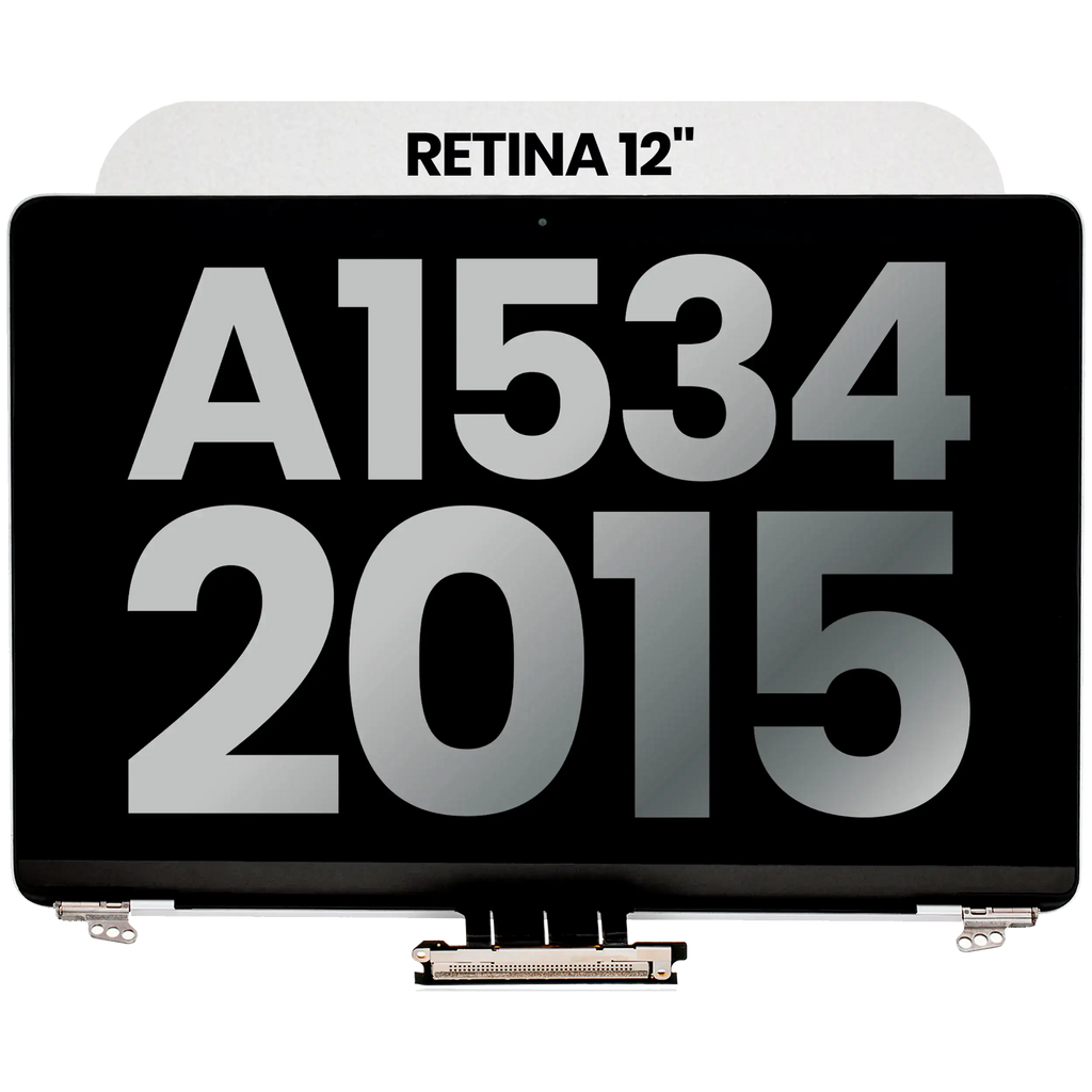 Complete LCD Display Module for MacBook 12" A1534 (2015) - Silver - Quality Grade B (OEM Pulled)