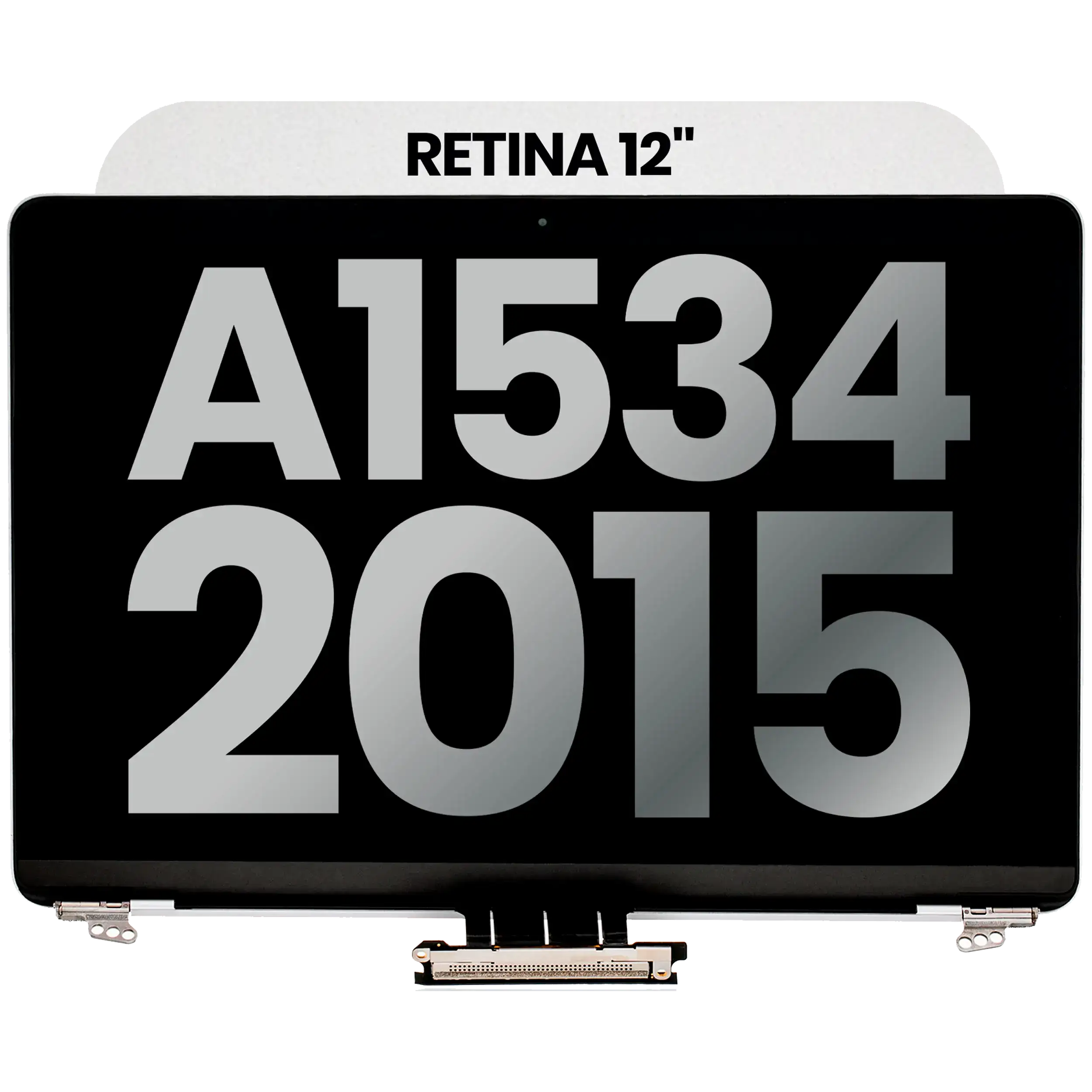 Complete LCD Display Module for MacBook 12" A1534 (2015) - Silver - Quality Grade B (OEM Pulled)