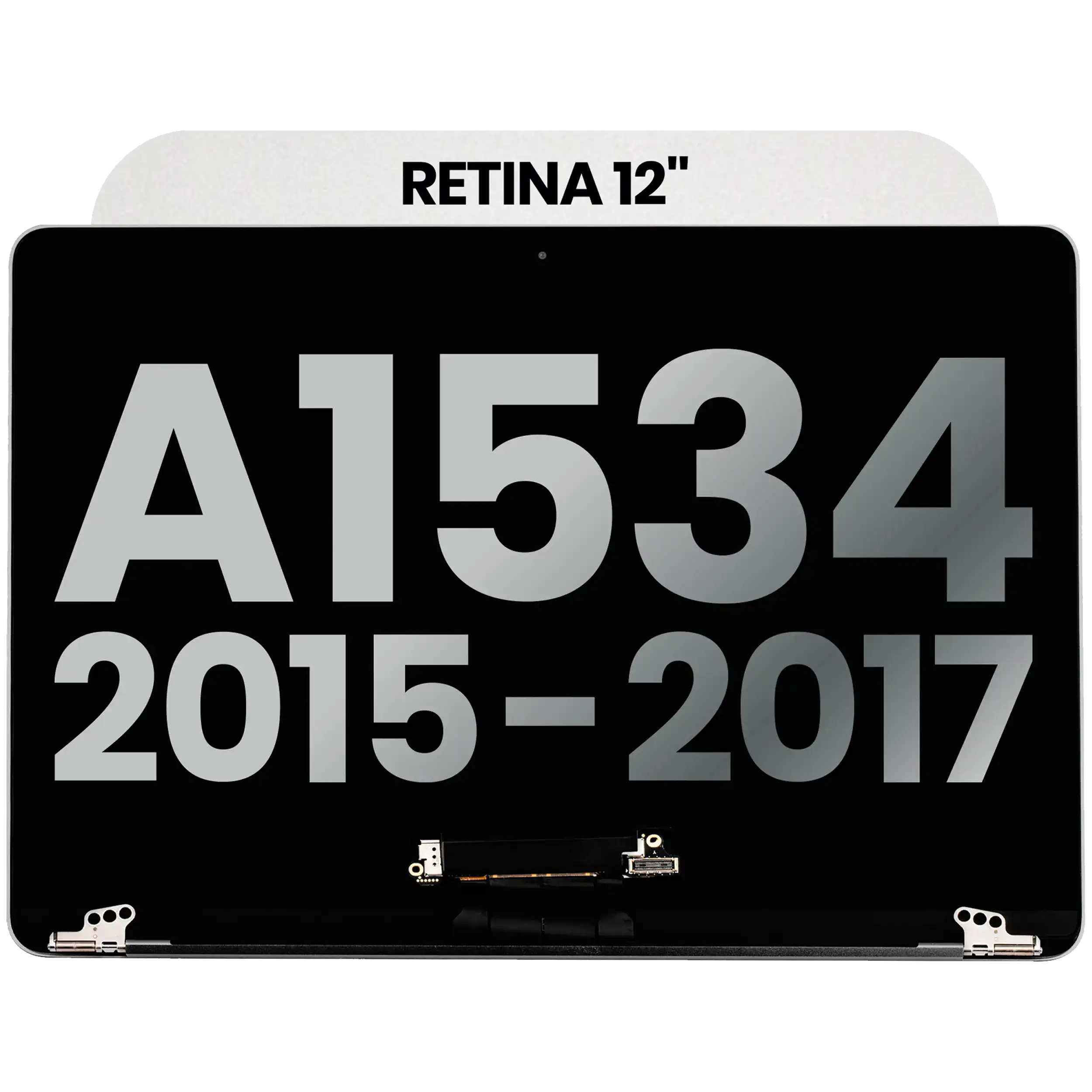 LCD-Display für MacBook 12" A1534 (2015-2017) - Gebrauchter Ausbau/Pull, Qualität B - Space Gray