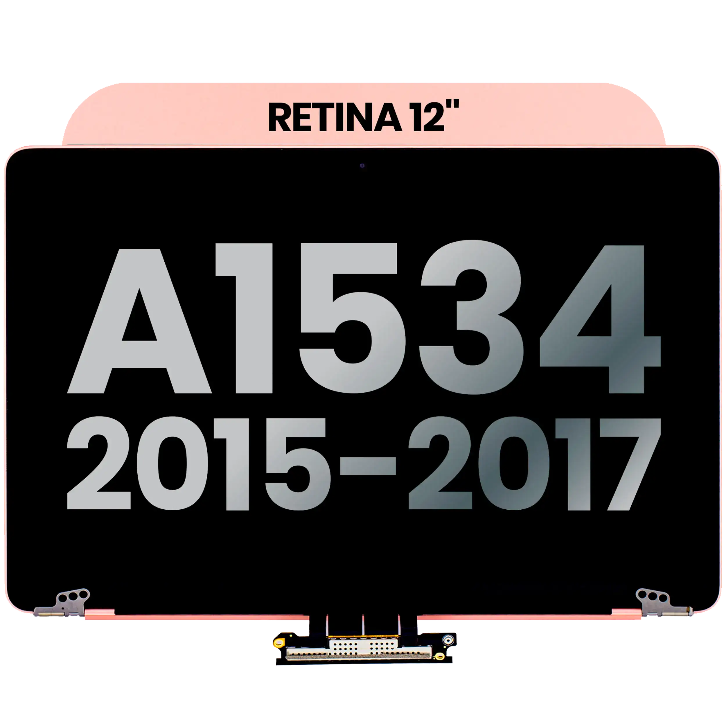 LCD-Display für MacBook 12" A1534 (2015-2017) Gebrauchter Ausbau/Pull, Qualität B Rose Gold